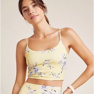 Spiritual Gangster Yellow Floral Sports Bra